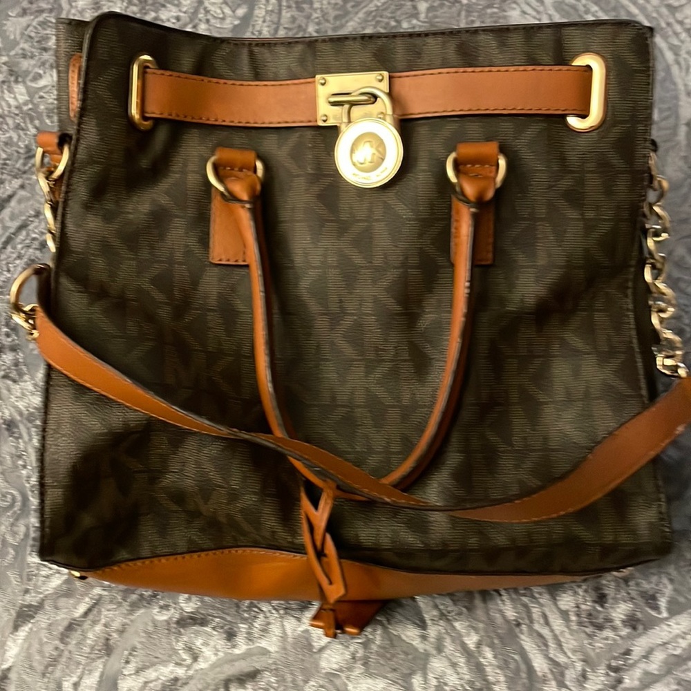 Michael Kors Hamilton large satchel